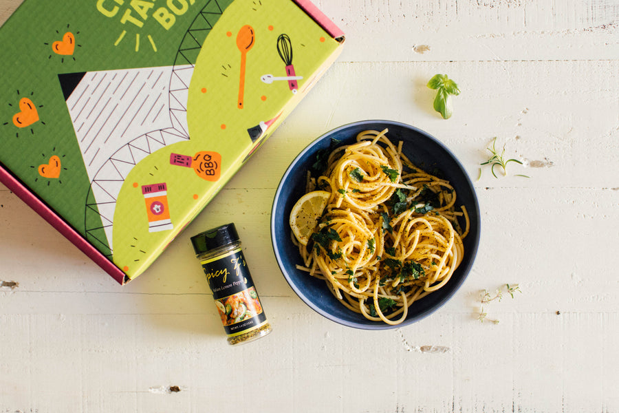 Lemon Spaghetti with Fresh Herbs