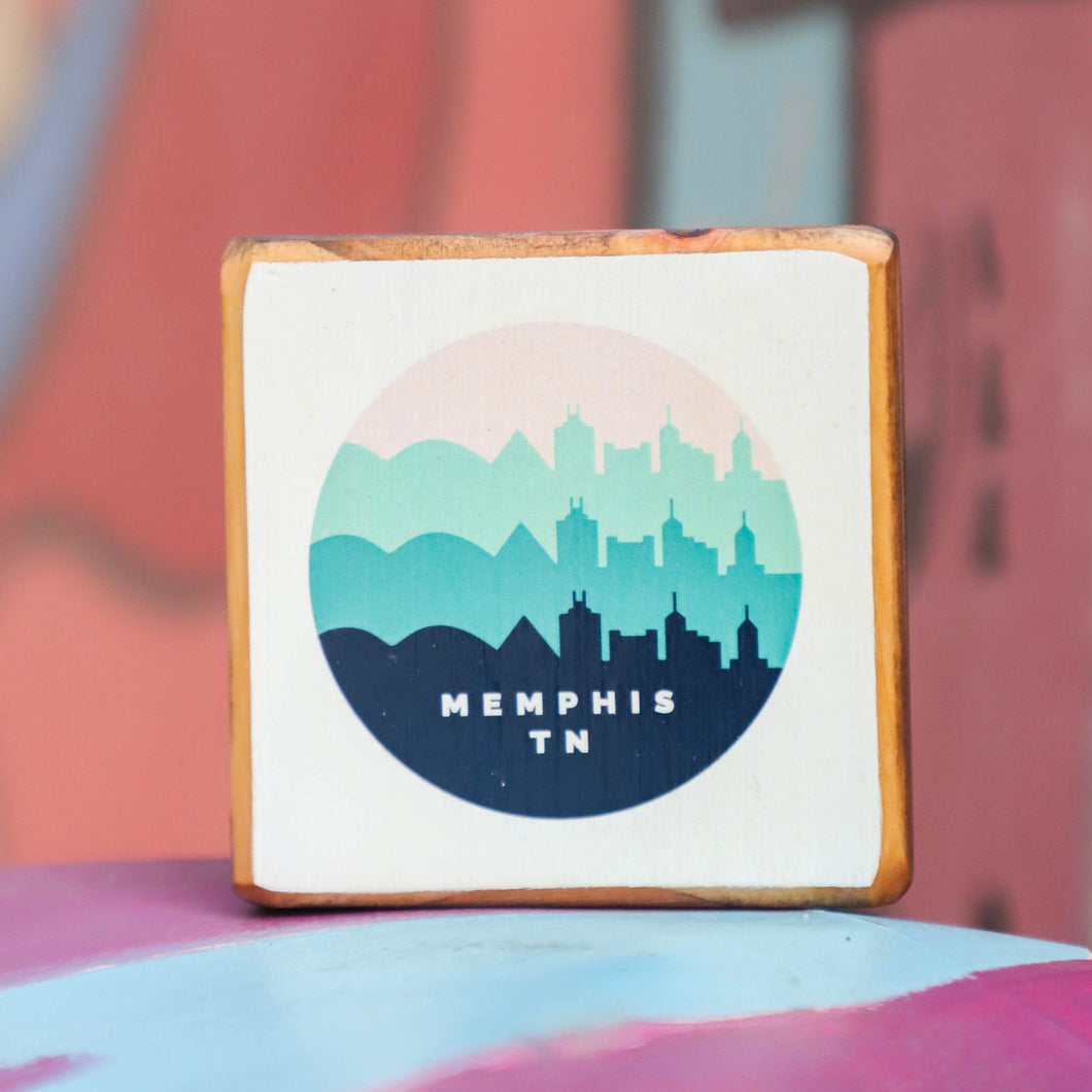 Get Arch’d Retro Memphis Skyline