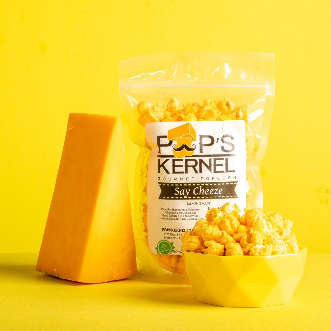 Pop's Kernel Say Cheese